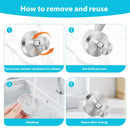 FixaPro™ – Fixação Inteligente Sem Furar Paredes (Kit com 4 Unidades)