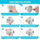 FixaPro™ – Fixação Inteligente Sem Furar Paredes (Kit com 4 Unidades)