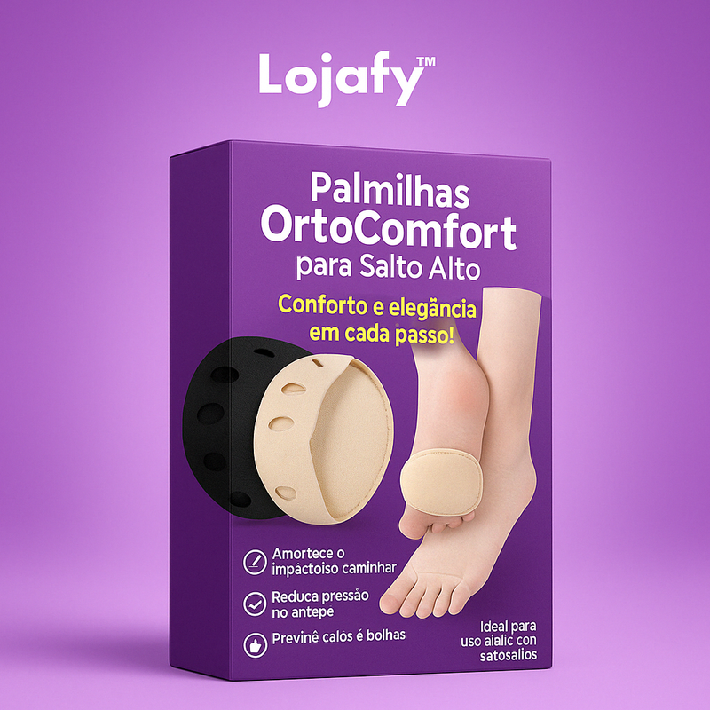 Palmilha OrtoComfort para Salto Alto (COMPRE 1 LEVE 2)