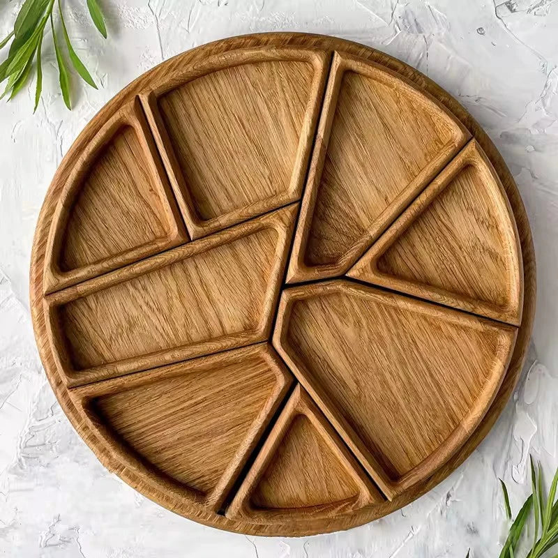Tramezza™ – Bandeja Decorativa em Madeira Premium Feita à Mão