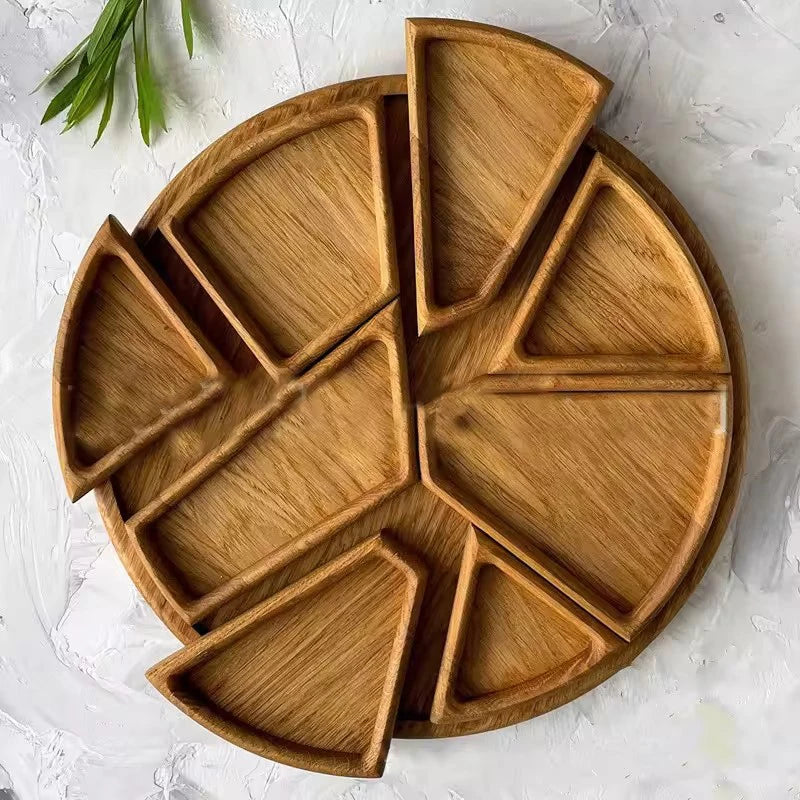Tramezza™ – Bandeja Decorativa em Madeira Premium Feita à Mão