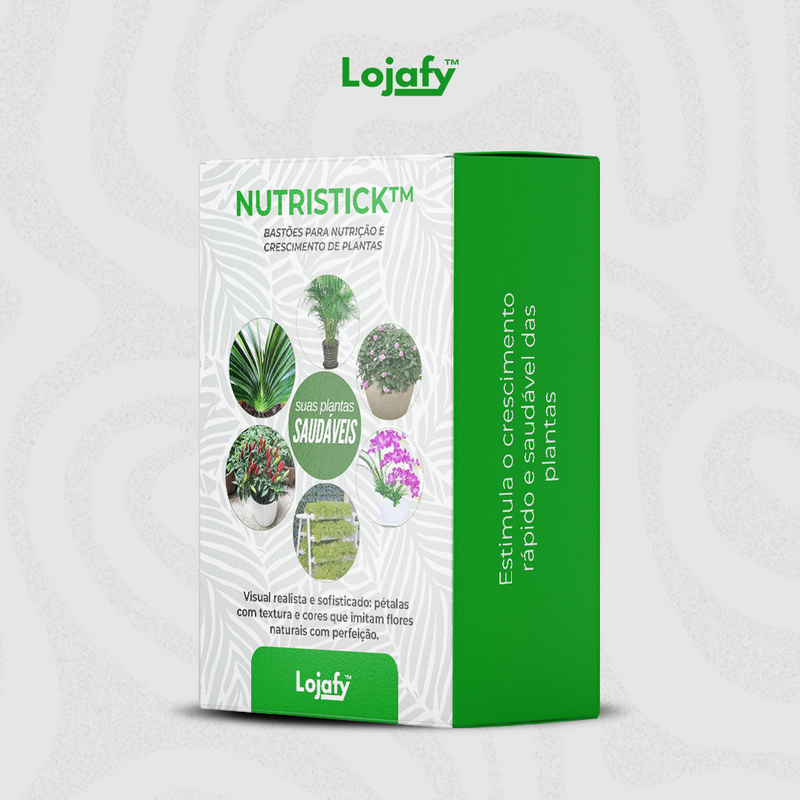 NutriStick™ – Bastões Para Nutrição e Crescimento de Plantas