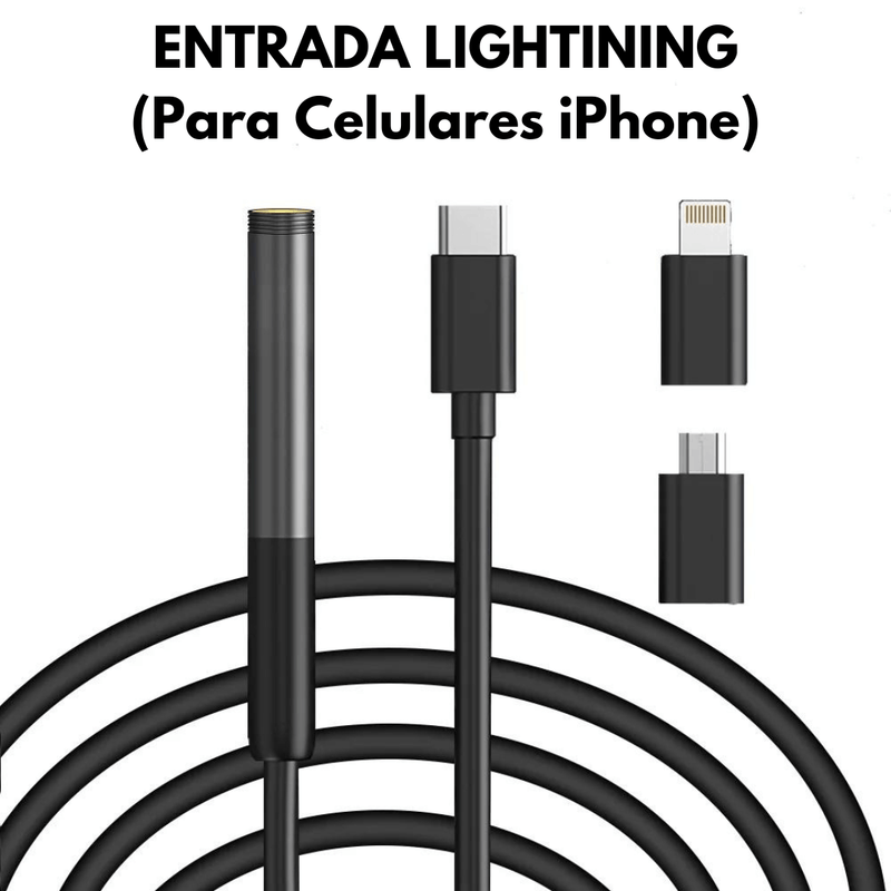 Câmera Sonda Portátil ScopeVision® 2.0 (ÚLTIMAS UNIDADES)