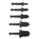 Kit de Brocas Expansoras de Tubo - Aço de Alto Carbono