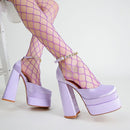 Sandália Plataforma Feminina Luna