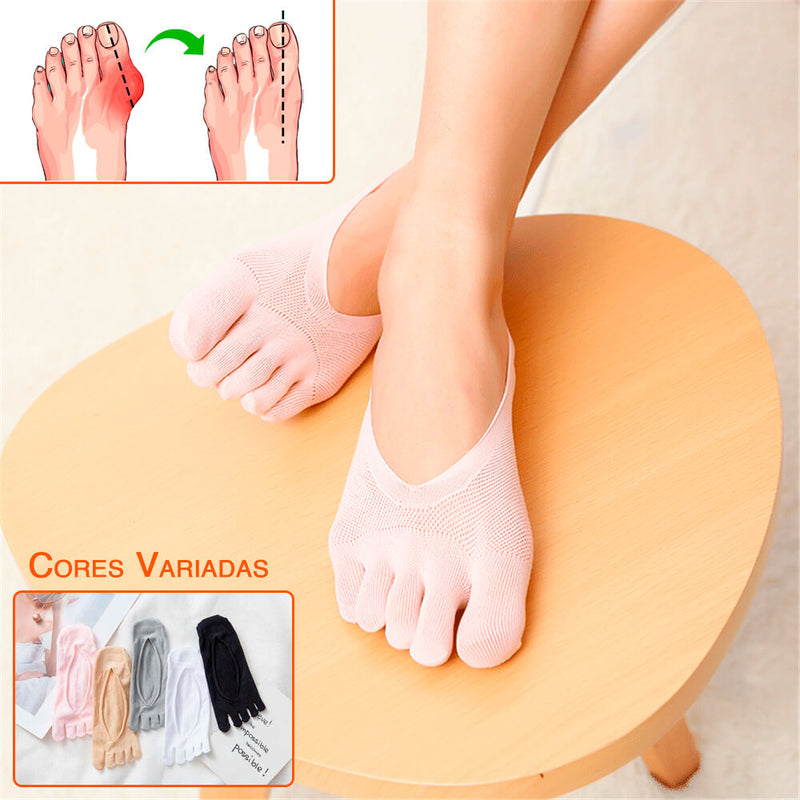 Comfort Socks - Meias Para Alívio de Dores nos Pés (Tamanho Único - 34 a 39)